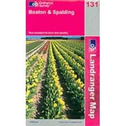 Boston and Spalding (Landranger Maps) by Ordnance Survey Sheet map, folded Book