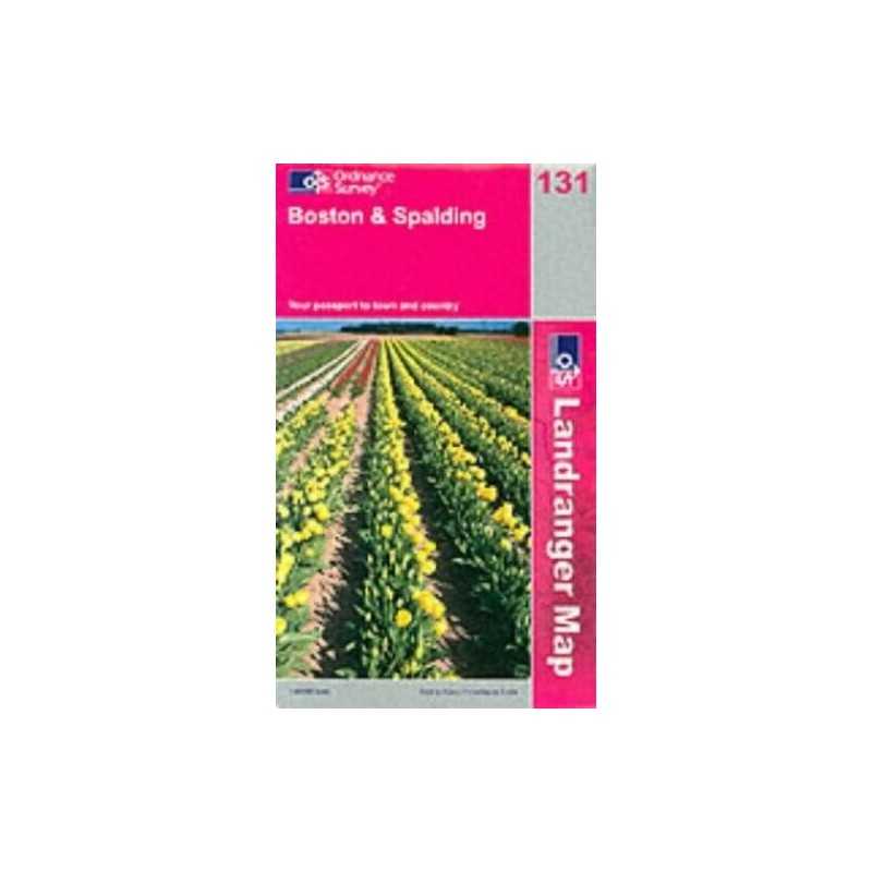 Boston and Spalding (Landranger Maps) by Ordnance Survey Sheet map, folded Book