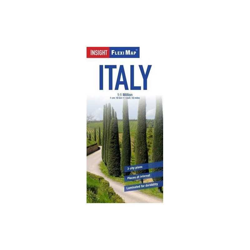 Insight Flexi Map: Italy (Insight Flexi Maps) by APA Publications Limited Book