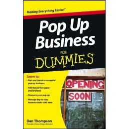 Pop Up Business For Dummies by Dan Thompson Book
