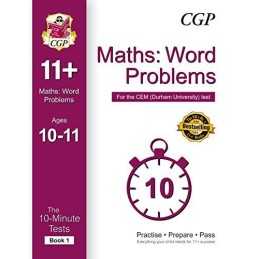 10-Minute Tests for 11+ Maths: Word Problems Ages 10-11 (Book 1)... by CGP Books