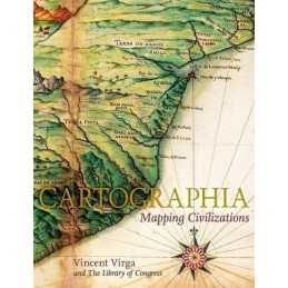 Cartographia: Mapping Civilisations by Virga, Vincent Hardback Book