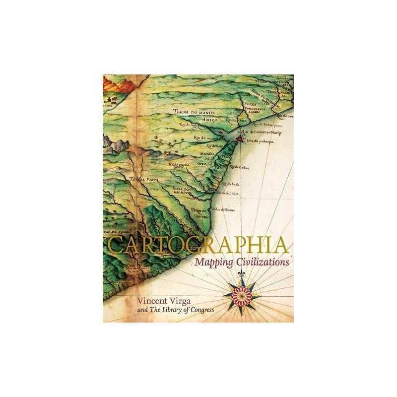 Cartographia: Mapping Civilisations by Virga, Vincent Hardback Book
