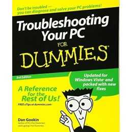 Troubleshooting Your PC For Dummies by Gookin, Dan Paperback Book  Fast