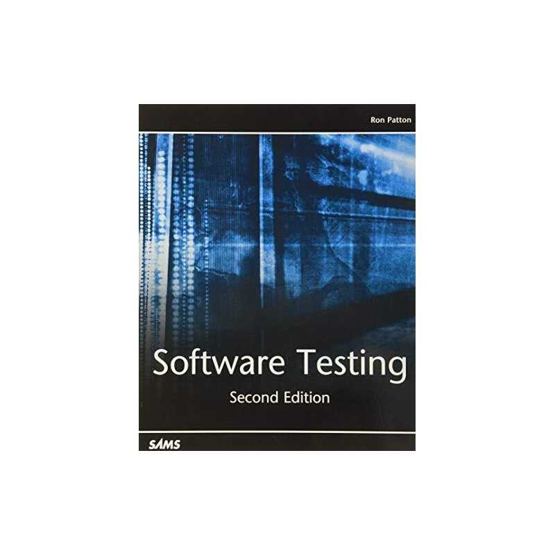 Software Testing by Patton, Ron Paperback Book