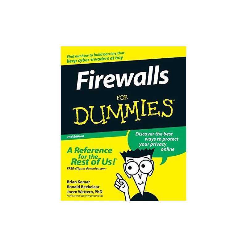 Firewalls for Dummies, 2nd Edition by Komar, Brian Paperback Book  Fast