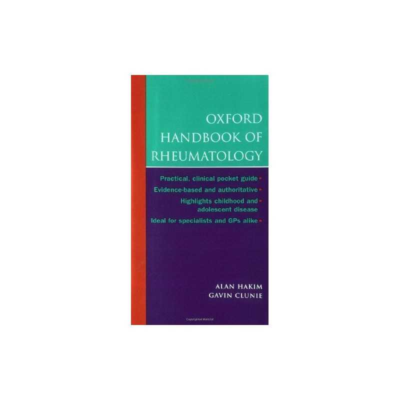 Oxford Handbook of Rheumatology (Oxford Handbooks ... by Clunie, Gavin Paperback