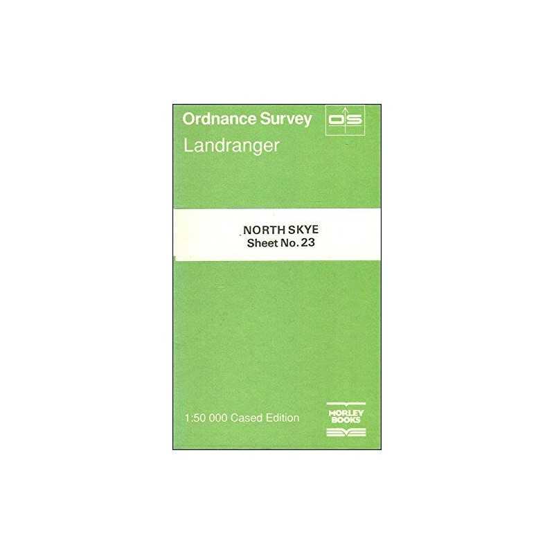 Landranger Maps: North Skye Sheet 23 (OS... by Ordnance Survey Sheet map, folded