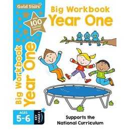 Gold Stars Big Workbook Year One Ages 5-6 Key Stage 1: Suppor... by Nina Filipek