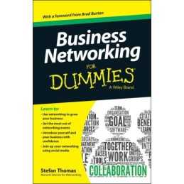 Business Networking For Dummies (For Dummies Series) by Thomas, Stefan Book The