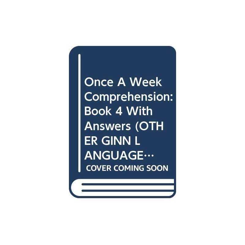 Once A Week Comprehension: Book 4 With Answers (OTH... by Perry, Haydn Paperback