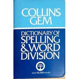 Dictionary of Spelling and Word Division (Gem Dictionaries) Paperback Book The