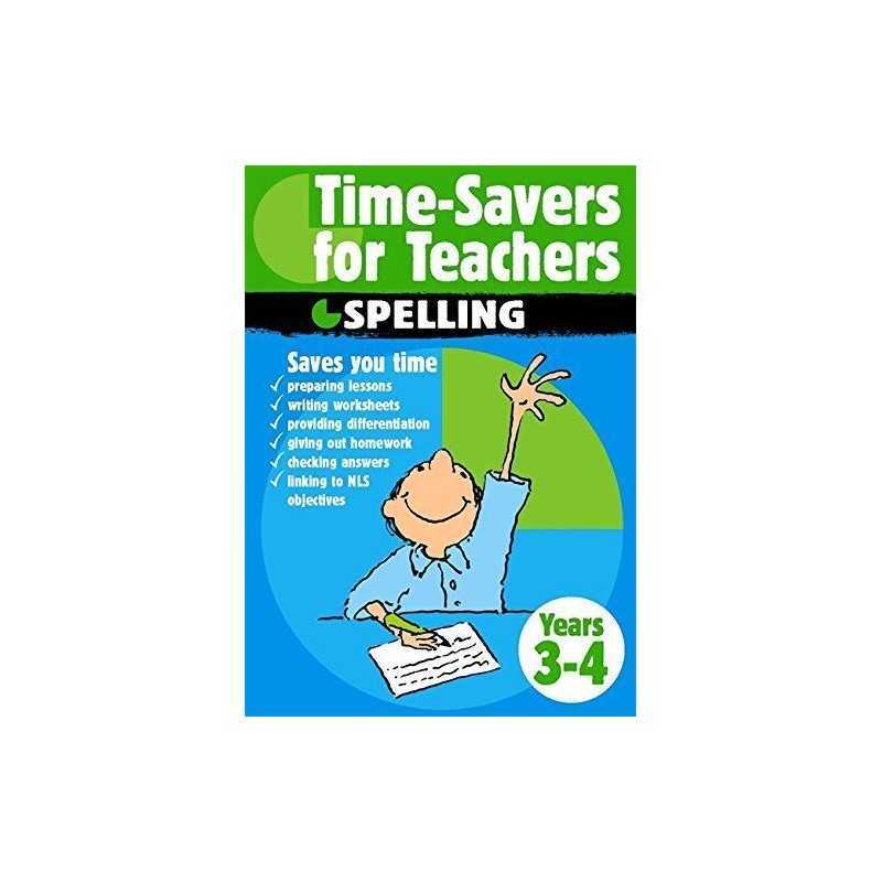Spelling Years 3-4: 5 (Time-Savers For Teachers) Paperback Book  Fast