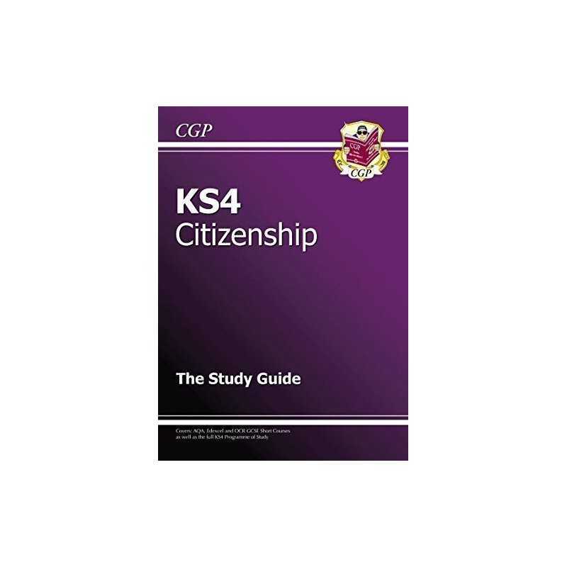 KS4 Citizenship Study Guide (Revision & Practice) by CGP Books Paperback Book