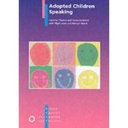 Adopted Children Speaking: A Whole New World by Murch, Mervyn Paperback Book The