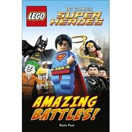 LEGO? DC Comics Super Heroes Amazing Battles! (DK Readers Level 2) by DK Book