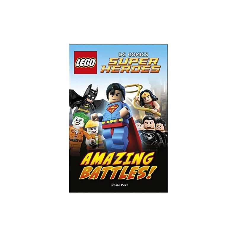 LEGO? DC Comics Super Heroes Amazing Battles! (DK Readers Level 2) by DK Book
