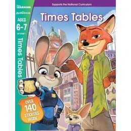 Zootropolis - Times Tables, Ages 6-7 (Disney Learning) by No author Book The
