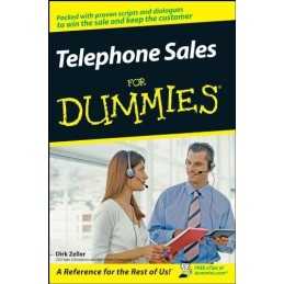 Telephone Sales for Dummies by Zeller, Dirk Paperback Book