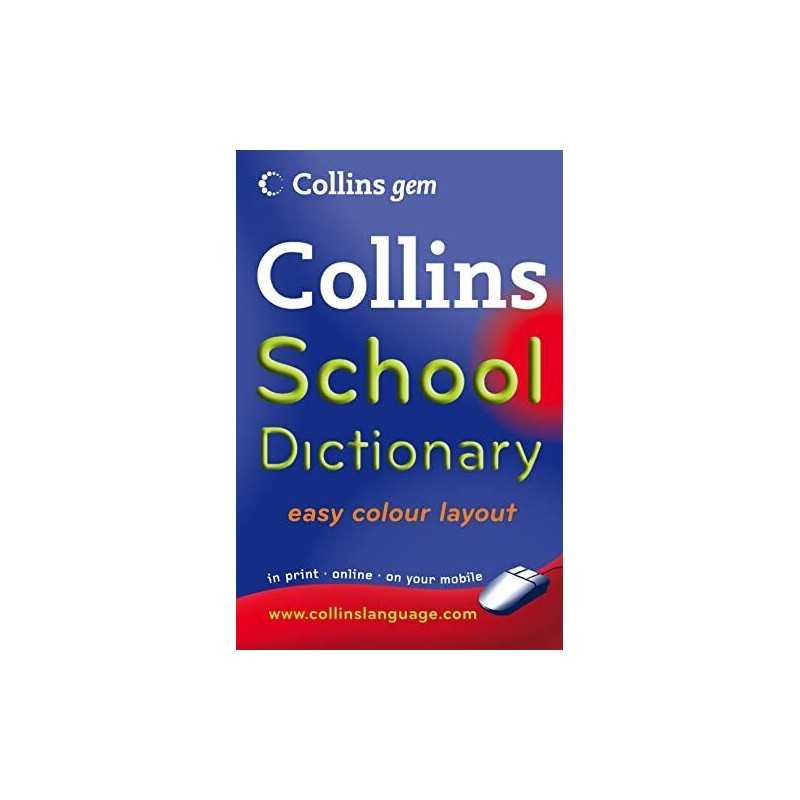 Collins Gem School Dictionary (Collins School) Paperback Book  Fast