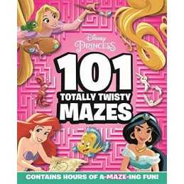 Disney Princess: 101 Totally Twisty Mazes by Books, Igloo Book  Fast