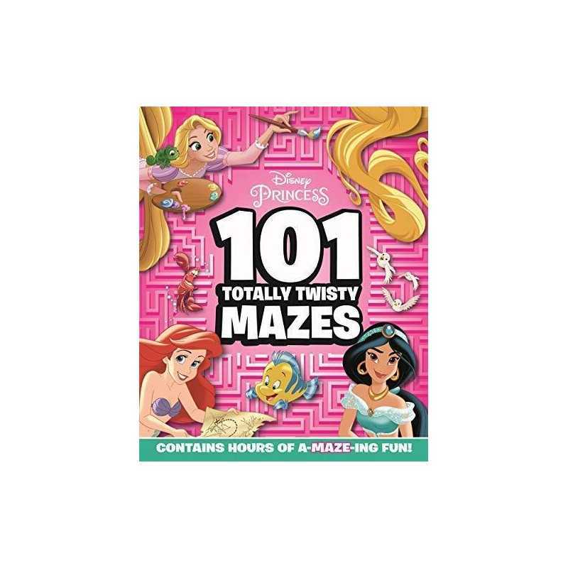 Disney Princess: 101 Totally Twisty Mazes by Books, Igloo Book  Fast