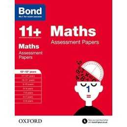 Bond 11+: Maths Assessment Papers: 12+-13+ years by Bond 11+ Book  Fast