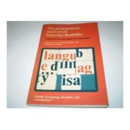 The Grammatical Analysis of Language Disability: ... by Crystal, David Paperback