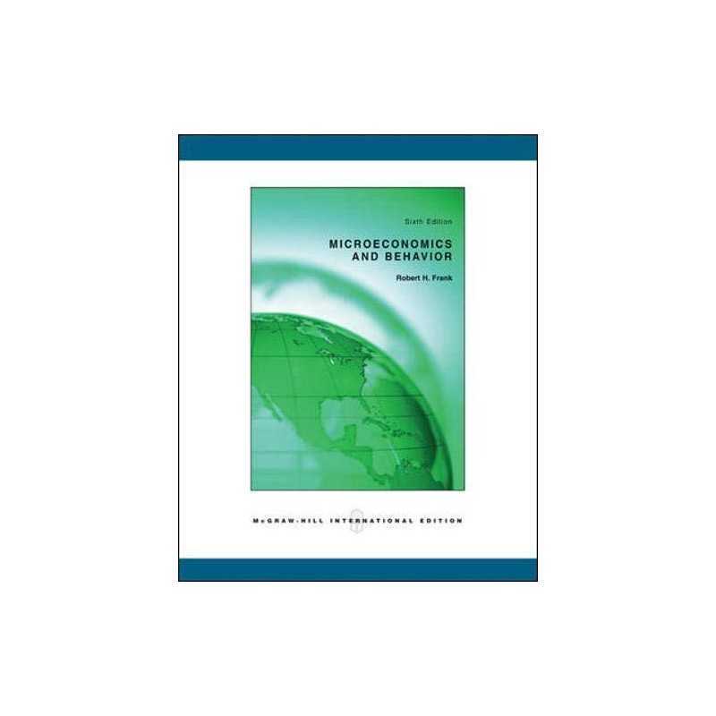 Microeconomics and Behavior by Frank, Robert Paperback Book