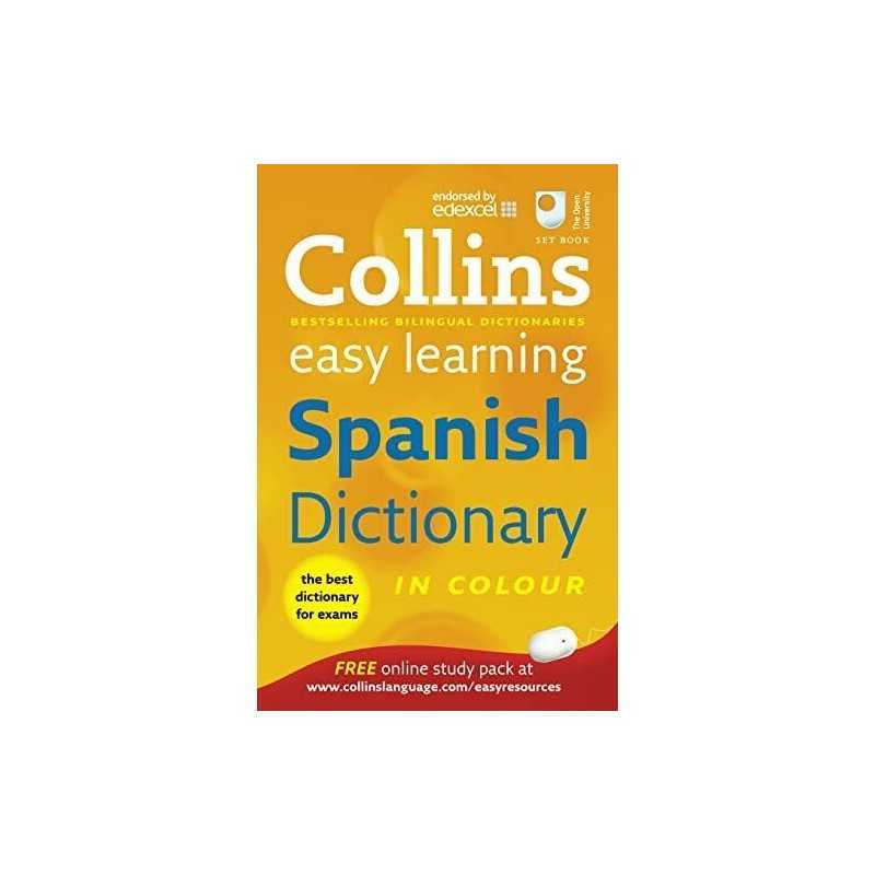 Collins Easy Learning Spanish Dictionary (Collins Easy Lear... by Anon Paperback