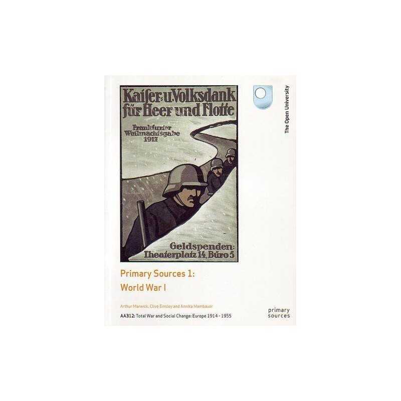 AA312: Total War and Social Change: Europe 1914-1955: Primary Sourc... Paperback