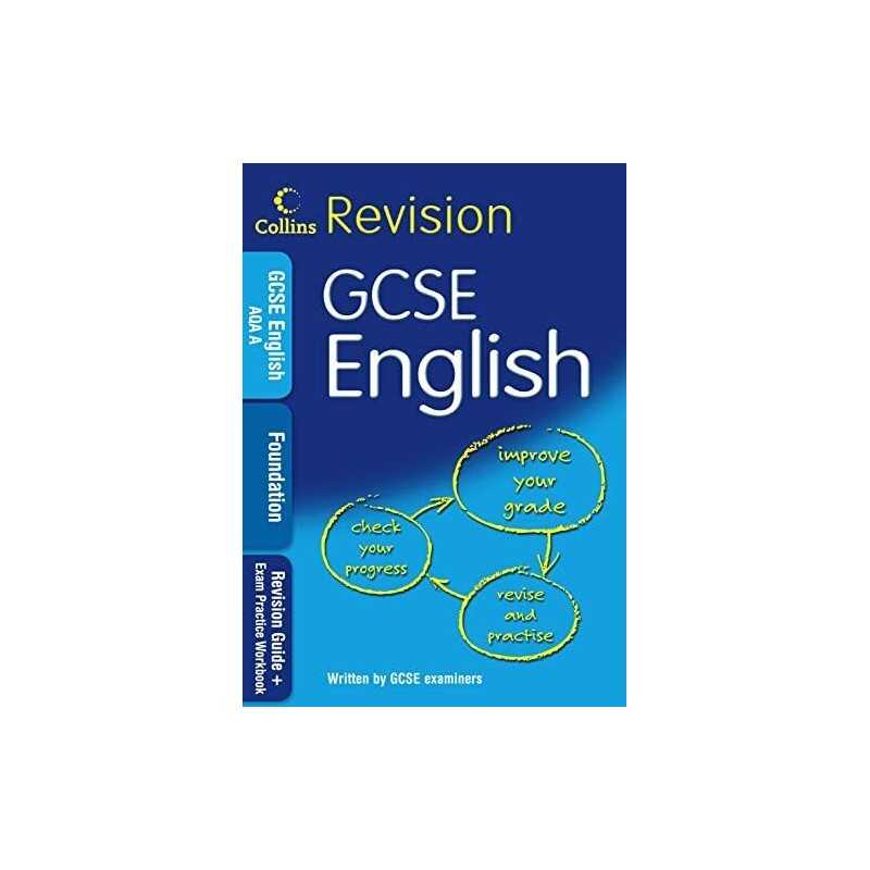 GCSE English Foundation: Revision Guide + Exam Practice ... by Collins Paperback