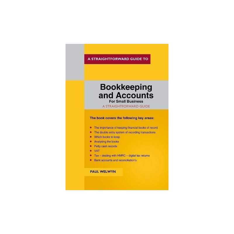 Bookkeeping and Accounts for Small Bus..., Welwyn, Paul