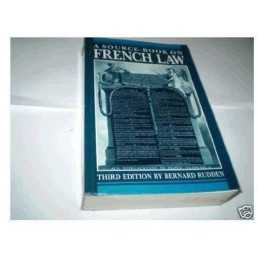 Source Book on French Law: Systems, ..., Levy, Claudine