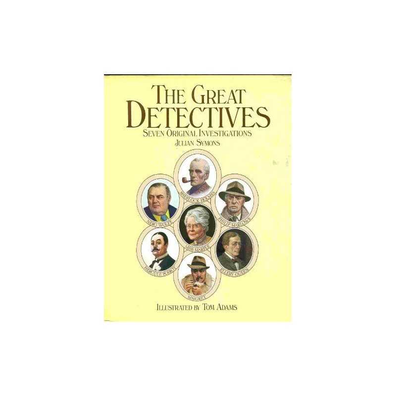 Great Detectives by Adams, Tom Hardback Book