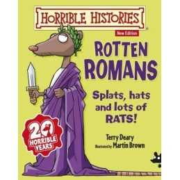 Rotten Romans - Junior Edition (Horrible Histories) by Terry Deary Book The
