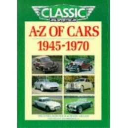 A-Z of Cars, 1945-70 by Gillies, Mark Paperback Book