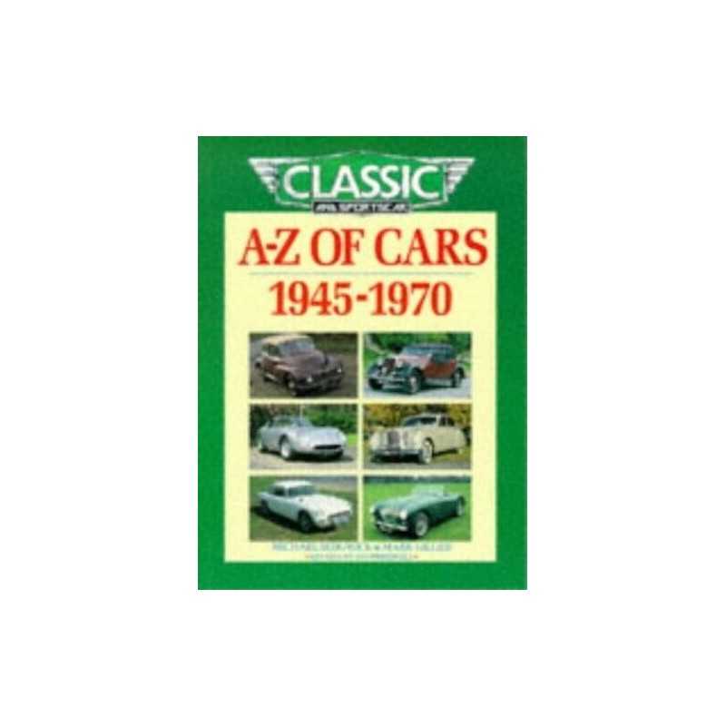 A-Z of Cars, 1945-70 by Gillies, Mark Paperback Book