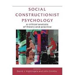 Social Constructionist Psychology (UK Higher ... by Nightingale, David Paperback