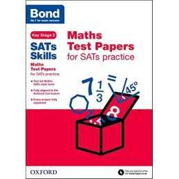 Bond SATs Skills: Maths Test Papers for SATs practice by Hughes, Michellejoy The