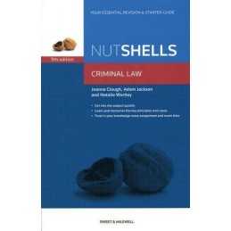 Nutshells: Criminal Law Revision Aid and Study Gui... by Joanne Clough Paperback
