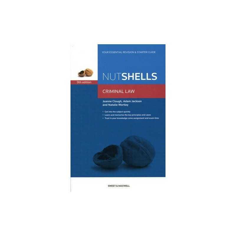 Nutshells: Criminal Law Revision Aid and Study Gui... by Joanne Clough Paperback