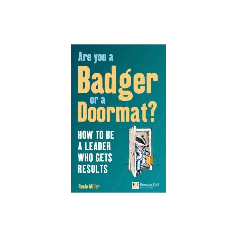 Are you a Badger or a Doormat?: How t..., Miller, Rosie