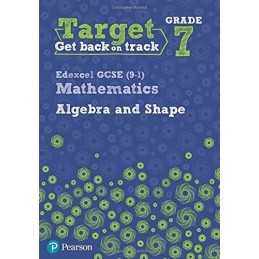 Target Grade 7 Edexcel GCSE (9-1) Mathematics Algebra and ... by Pate, Katherine