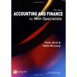 Accounting and Finance for Non-Specialists by McLaney, Eddie Paperback Book The
