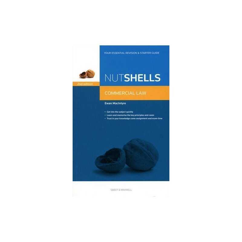 Nutshells: Commercial Law Revision Aid and Study ... by Ewan MacIntyre Paperback