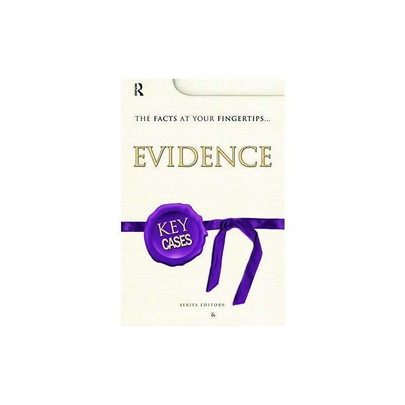 Key Cases: Evidence by Washbourne, Emma Paperback Book