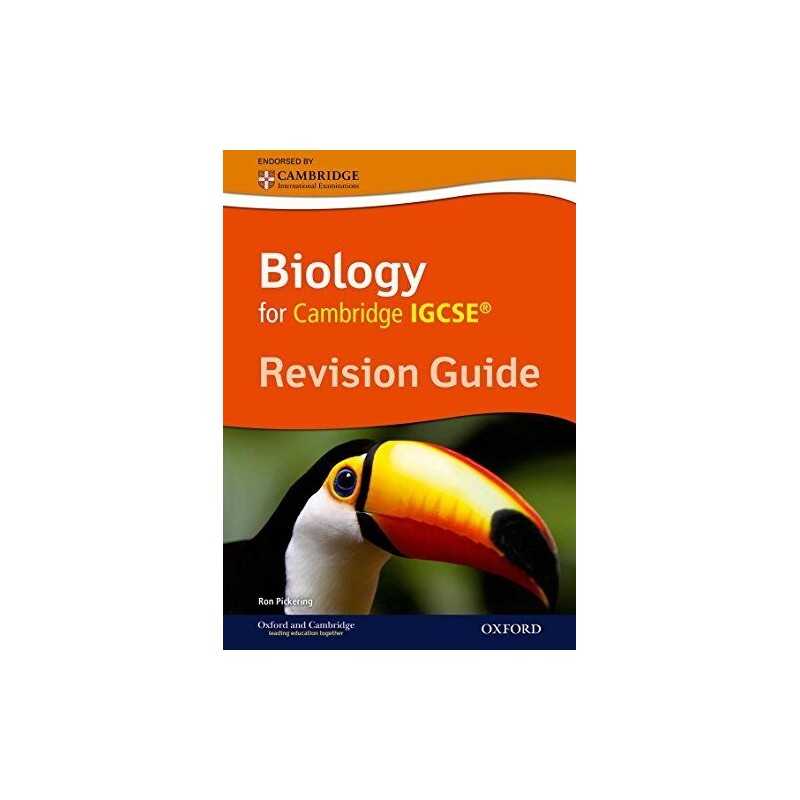 Cambridge Biology IGCSE? Revision Guide (Cambridg... by Pickering, Ron Paperback