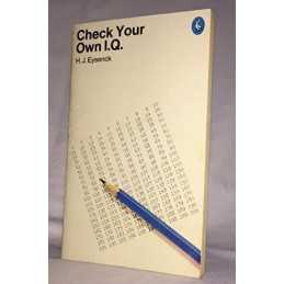 Check Your Own I.Q. by Eysenck, Hans Book