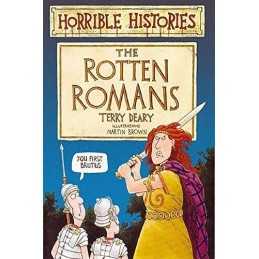 The Rotten Romans (Horrible Histories) by Terry Deary Paperback Book